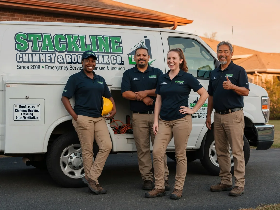 Chimney flashing repair company in Plymouth, WI
